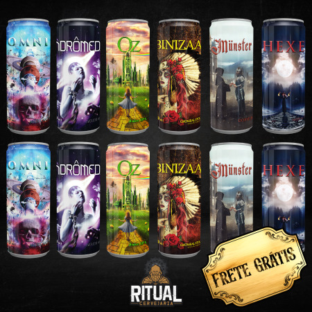 PACK 12 latas (6x2) + FRETE GRATIS!!